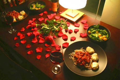 Как устроить дома романтический вечер 