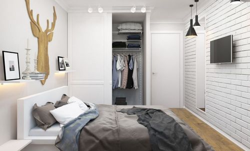 Спальня в скандинавском стиле: правила 